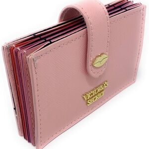 Victoria's Secret Blush Pink Accordion Card Holder